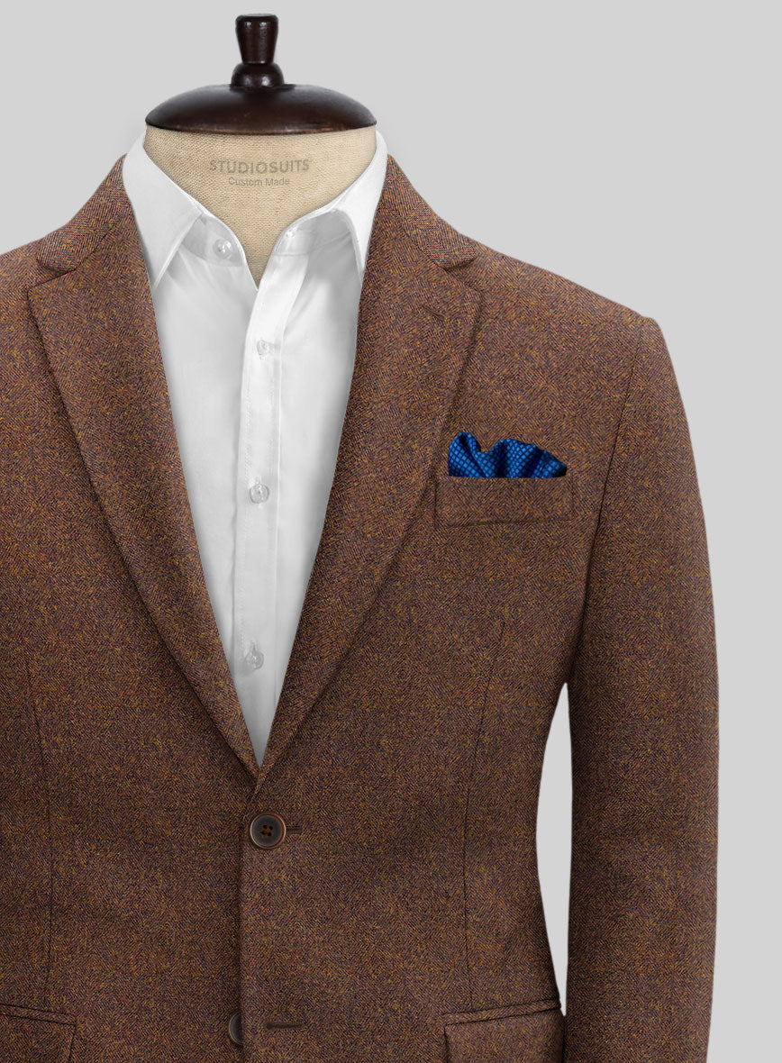 Italian Lucao Checks Tweed Jacket - StudioSuits