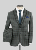 Italian Malco Green Wool Suit - StudioSuits