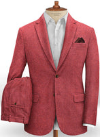 Italian Melange Candy Tweed Suit - StudioSuits