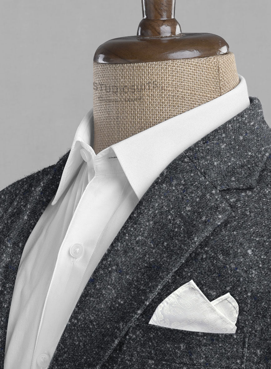 Italian Milky Way Tweed Suit - StudioSuits