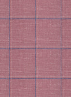 Italian Murano Drope Pink Wool Linen Silk Jacket - StudioSuits