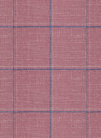 Italian Murano Drope Pink Wool Linen Silk Jacket - StudioSuits