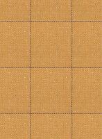 Italian Murano Cimio Mustard Wool Linen Silk Jacket - StudioSuits