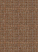 Italian Murano Karilo Brown Wool Linen Silk Jacket - StudioSuits