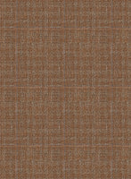 Italian Murano Karilo Brown Wool Linen Silk Jacket - StudioSuits