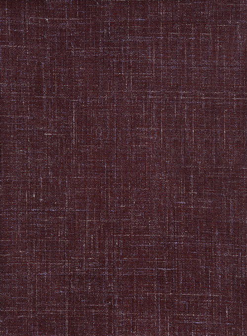 Italian Murano Maroon Wool Jacket - StudioSuits