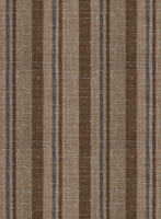 Italian Murano Omini Stripe Wool Linen Silk Jacket - StudioSuits