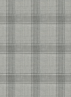 Italian Murano Sageo Gray Wool Linen Silk Jacket - StudioSuits