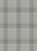 Italian Murano Sageo Gray Wool Linen Silk Jacket - StudioSuits