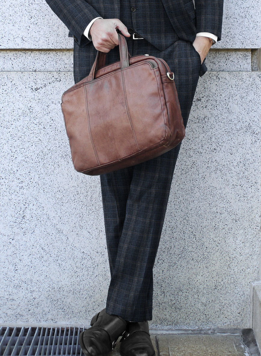 Italian Murano Sovil Blue Wool Linen Silk Suit - StudioSuits