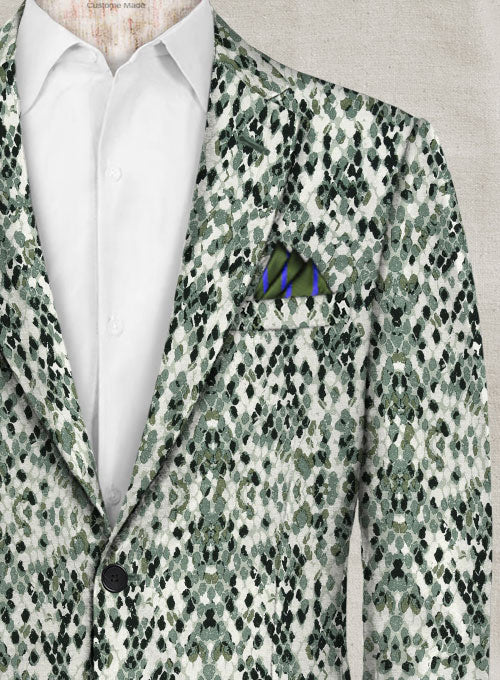 Italian Organic Silk Giota Jacket - StudioSuits