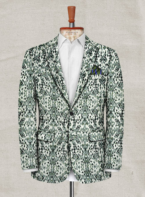 Italian Organic Silk Giota Jacket - StudioSuits