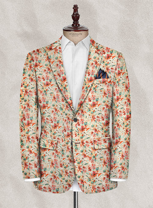 Italian Organic Silk Onura Jacket - StudioSuits