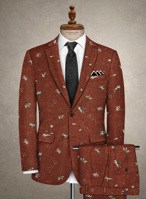 Italian Organic Silk Redini Suit - StudioSuits