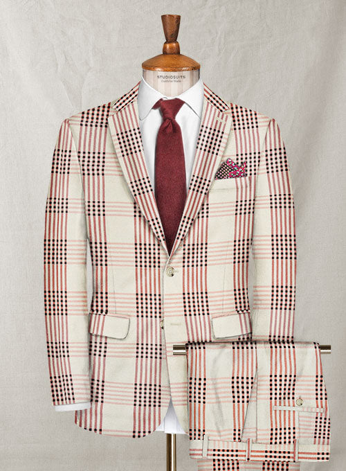 Italian Organic Silk Mitina Suit - StudioSuits