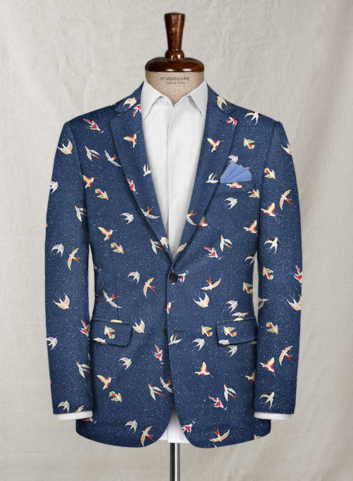 Italian Organic Silk Coy Jacket - StudioSuits