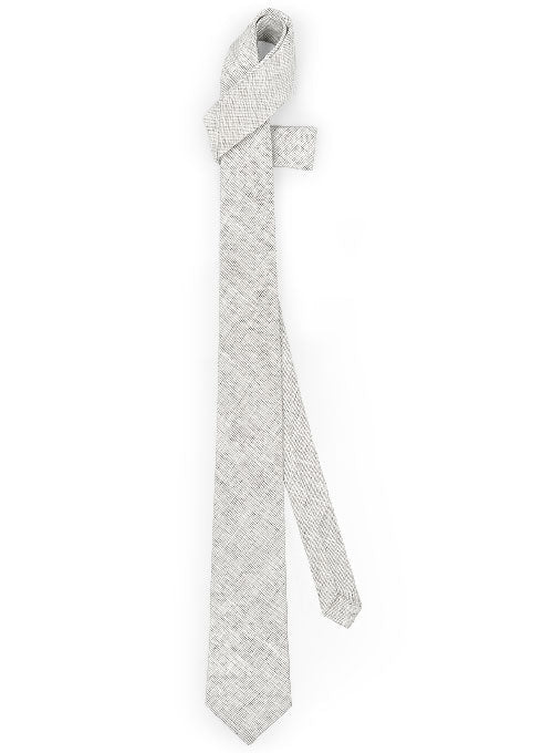 Italian Linen Tie - Pacifico - StudioSuits