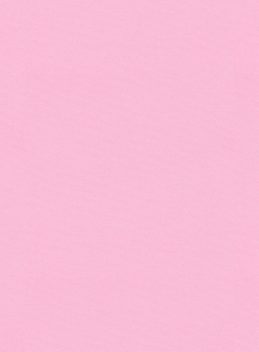 Italian Pink Cotton Pants - StudioSuits