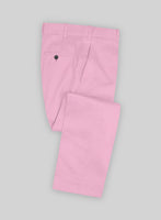Italian Pink Cotton Pants - StudioSuits