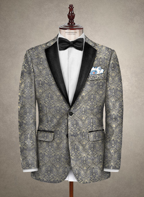 Italian Vegan Galso Tuxedo Jacket - StudioSuits