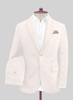 Italian Prato Light Pink Linen Suit - StudioSuits