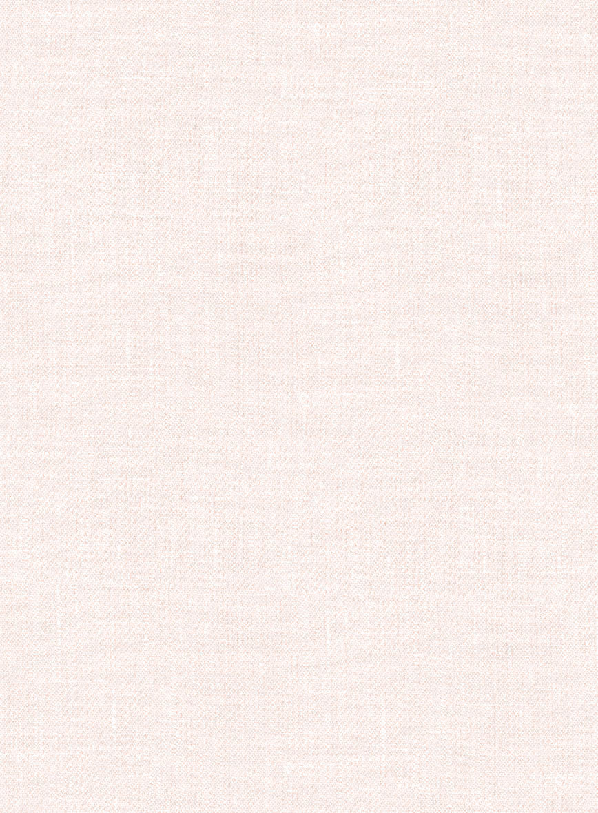 Italian Prato Light Pink Linen Pants - StudioSuits