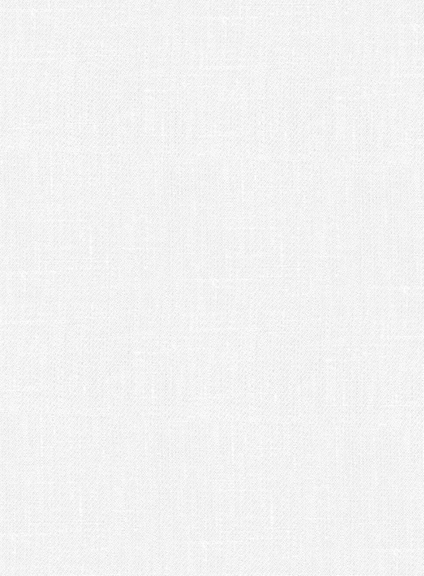 Italian Prato White Linen Pants - StudioSuits