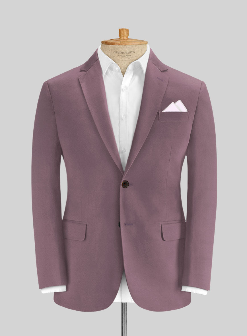 Italian Rose Quartz Cotton Suit - StudioSuits