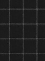Italian Scuelo Black Wool Jacket - StudioSuits