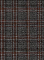 Italian Senna Checks Wool Jacket - StudioSuits