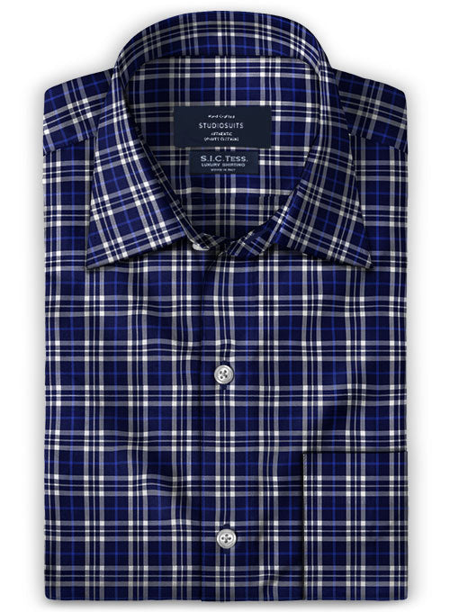 S.I.C. Tess. Italian Cotton Berata Shirt - StudioSuits