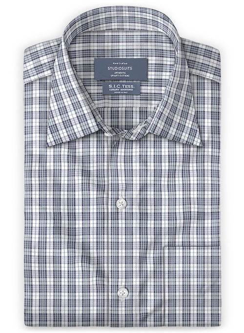 S.I.C. Tess. Italian Cotton Manta Shirt - StudioSuits