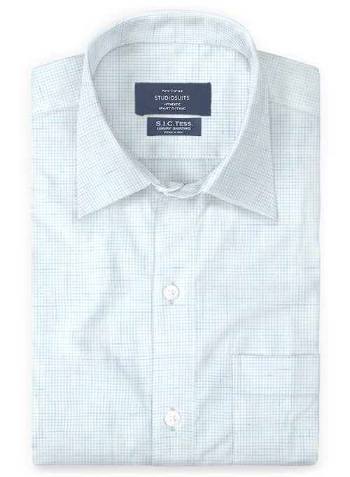 S.I.C. Tess. Italian Cotton Peolo Shirt - StudioSuits
