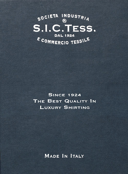 S.I.C. Tess. Italian Cotton Peolo Shirt - StudioSuits