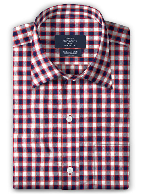 S.I.C. Tess. Italian Cotton Sorani Shirt - StudioSuits