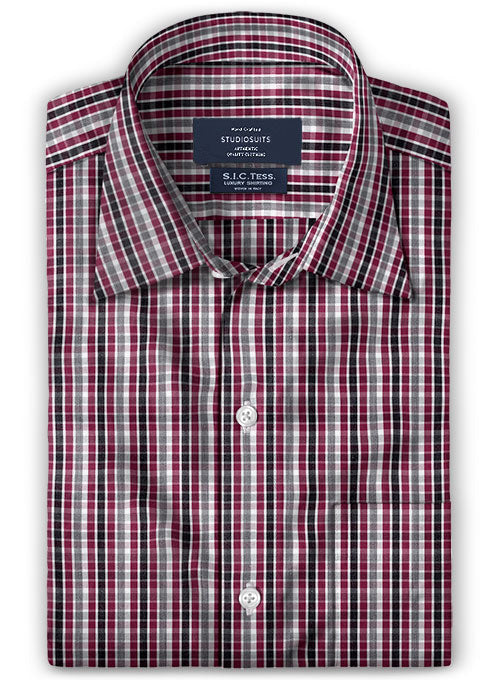 S.I.C. Tess. Italian Cotton Norri Shirt - StudioSuits