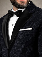 Italian Silk Azula Tuxedo Jacket - StudioSuits