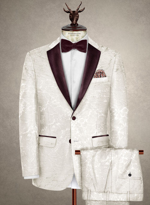 Italian Silk Cinea Tuxedo Suit - StudioSuits