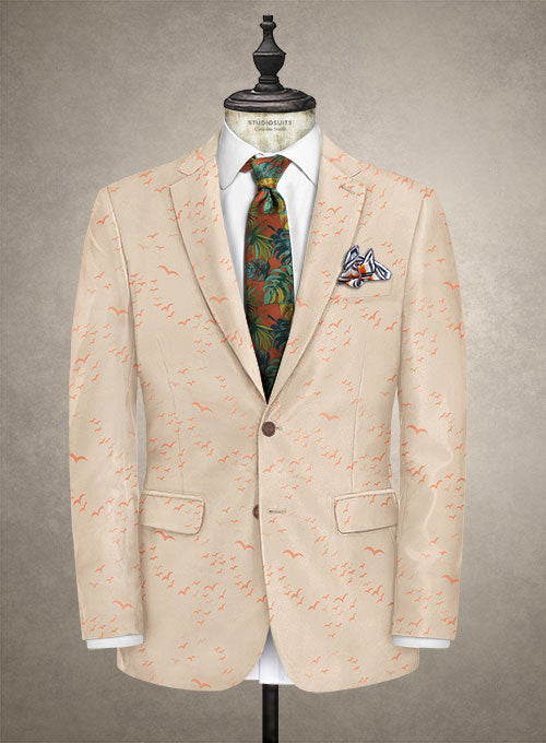 Italian Silk Cosea Jacket - StudioSuits