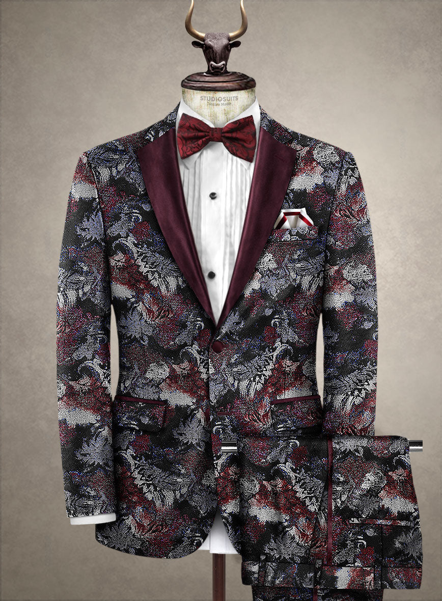Italian Silk Eloro Tuxedo Suit - StudioSuits