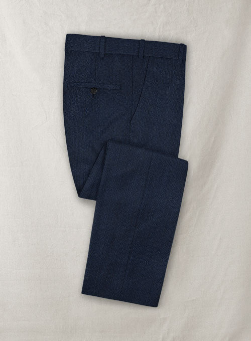 Italian Wool Silk Ewuro Pants - StudioSuits