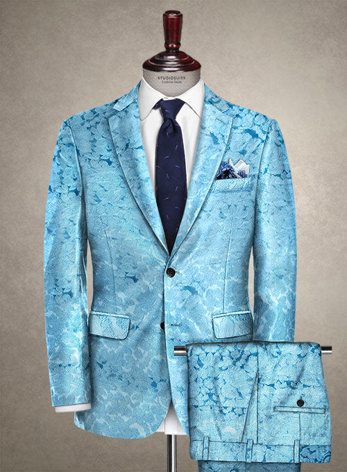 Italian Silk Fompei Suit - StudioSuits