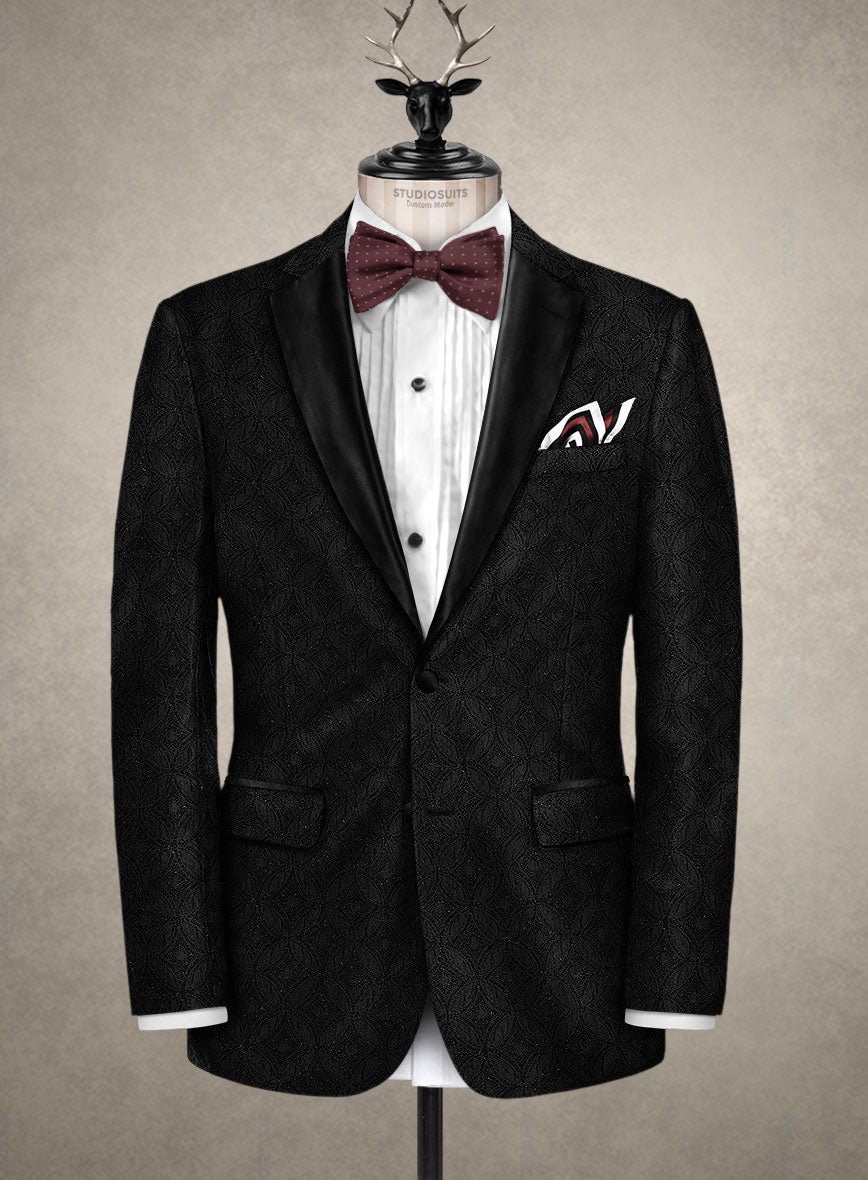 Italian Silk Giaci Tuxedo Jacket - StudioSuits
