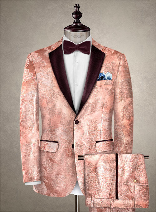 Italian Silk Lea Tuxedo Suit - StudioSuits