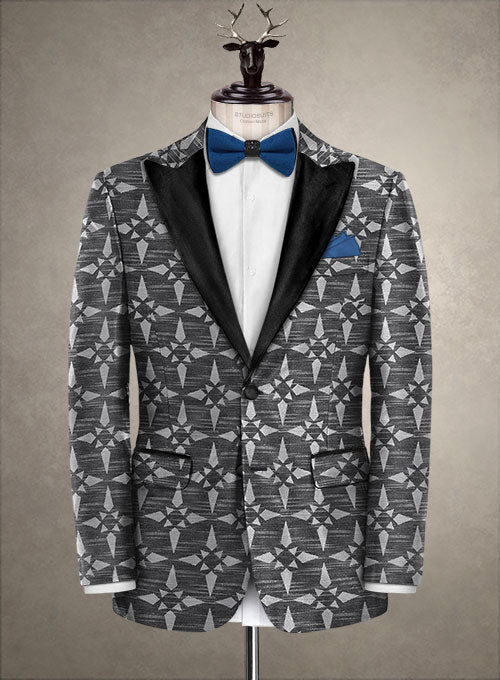 Italian Silk Noveva Tuxedo Jacket - StudioSuits