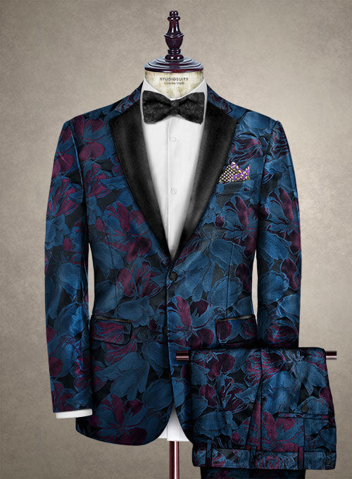 Italian Silk Rasmo Tuxedo Suit - StudioSuits