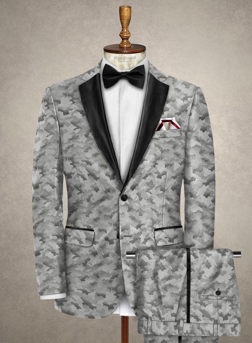 Italian Silk Scino Tuxedo Suit - StudioSuits