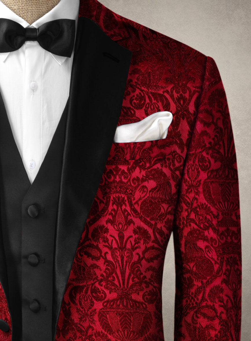 Italian Silk Sidru Tuxedo Suit - StudioSuits