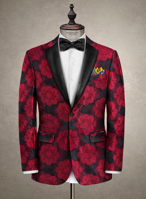Italian Silk Tazo Tuxedo Jacket - StudioSuits