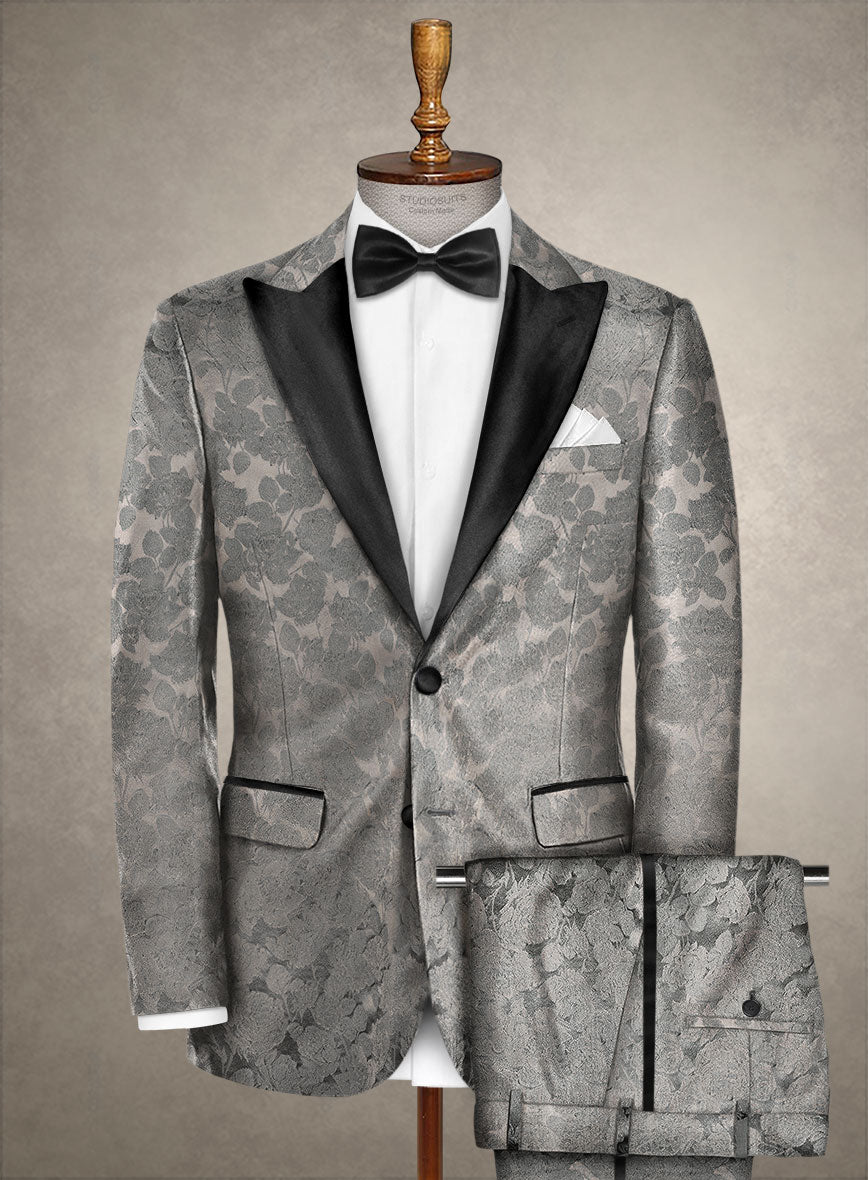 Italian Silk Unaxi Tuxedo Suit - StudioSuits